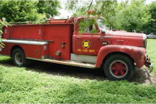 1963 International Harvester 1963 Model R1856 Fire Truck Pumper