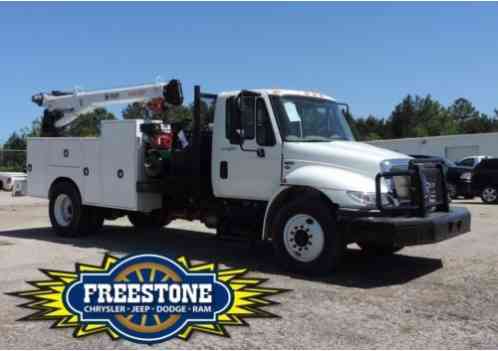 2013 International Harvester Durastar 430 Max Force DT9 Non CDL Service Work Truck