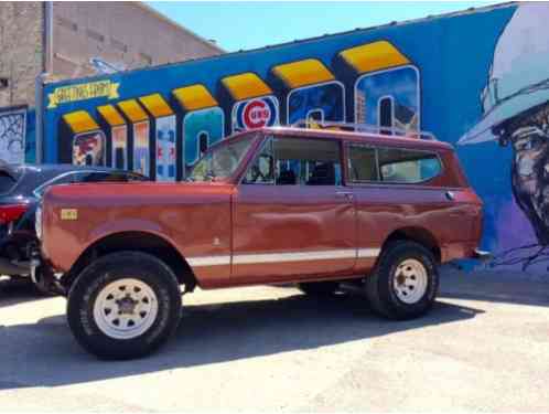 1979 International Harvester Scout