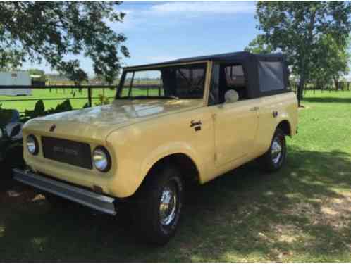 1967 International Harvester Scout