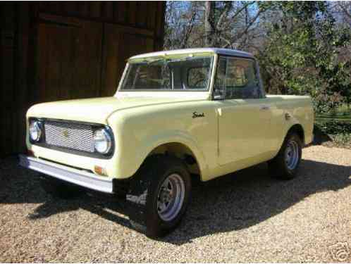 1963 International Harvester Scout