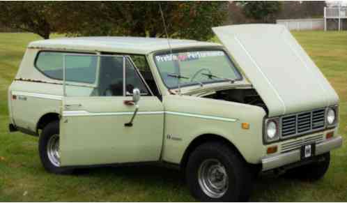 International Harvester Scout 4X4 (1976)