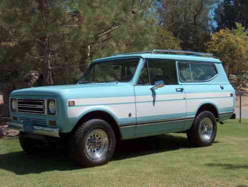 1977 International Harvester Scout