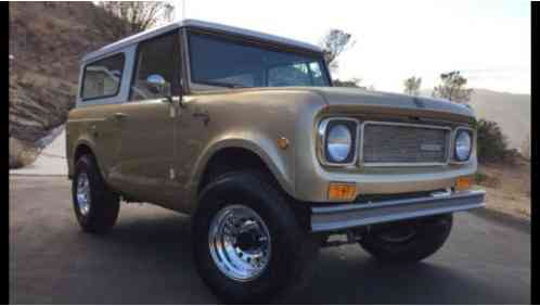 1969 International Harvester Scout Base suv 4x4