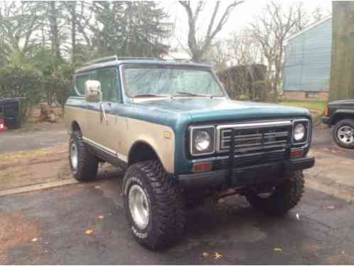 1977 International Harvester Scout