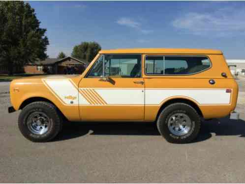 1977 International Harvester Scout