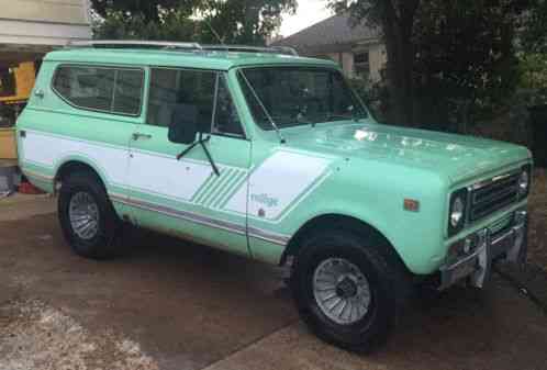 1979 International Harvester Scout RALLYE