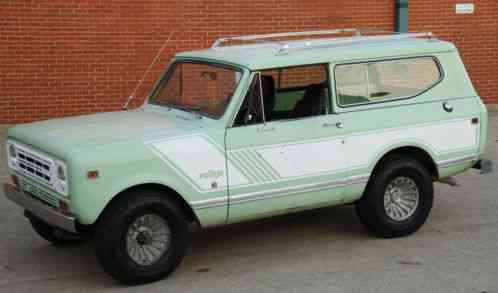 1979 International Harvester Scout RALLYE