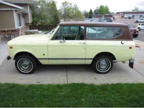 1977 International Harvester Scout