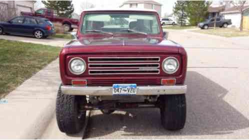 International Harvester Scout Scout (1972)