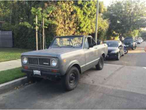 1973 International Harvester Scout Scout II