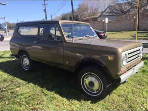 International Harvester Scout Scout (1972)