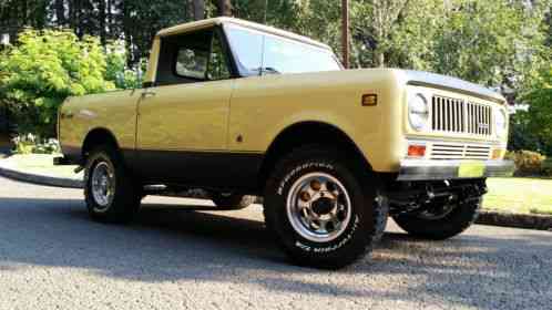 International Harvester Scout scout (1973)