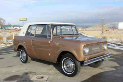 1967 International Harvester Scout