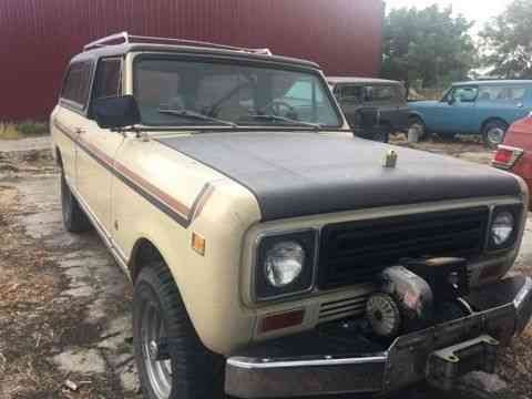 1977 International Harvester Scout traveler