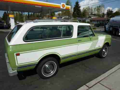 1978 International Harvester Scout Traveler Rally