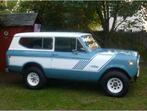 1980 International Harvester Scout rallye