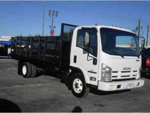 2012 Isuzu NPR 16 Foot Stake Bed Work Truck