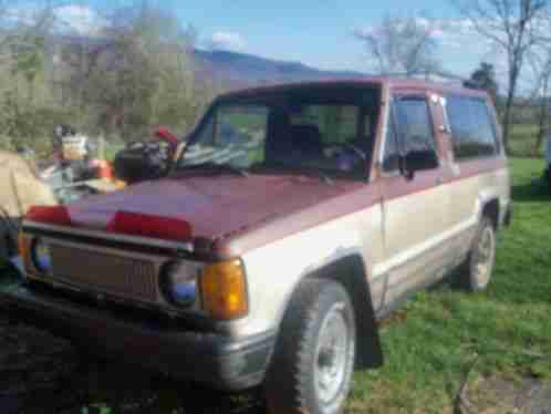 1986 Isuzu Trooper 4x4