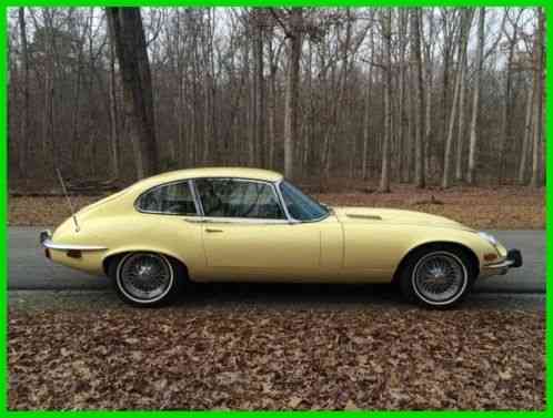 1973 Jaguar E-Type Jaguar XKE Series 3 Coupe 2+2 automatic with air