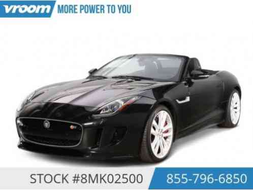 2014 Jaguar F-TYPE V8 S Certified 2014 1K MILES 1 OWNER NAV HTD SEATS