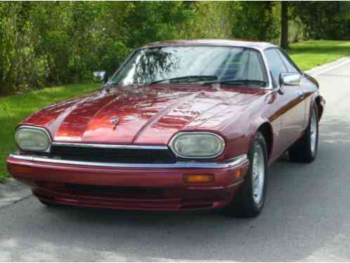 Jaguar XJS 1995, COUPE 6 CYLINDER This garage kept Regency Red is as