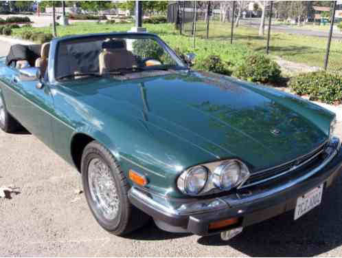 1990 Jaguar XJS Very rare v-12 in British Racing Green