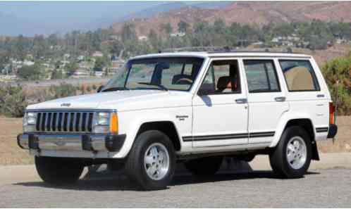 1987 Jeep Cherokee Laredo 4x4, California Two Owner