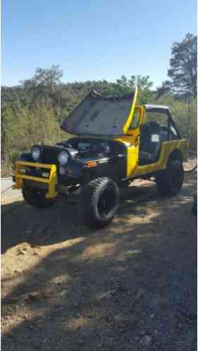 Jeep CJ bikini top/cloth doors (1979)