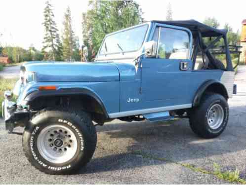 1985 Jeep CJ CJ-7 CJ7 Laredo