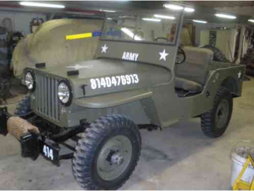 1946 Jeep CJ Military style