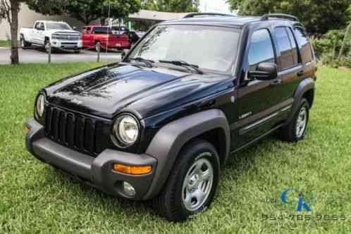 2004 Jeep Liberty Sport 4Wheel Drive