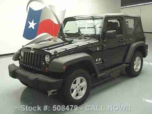 2008 Jeep Wrangler 2008 X 4X4 SOFT TOP 6-SPD TRAIL RATED 38K