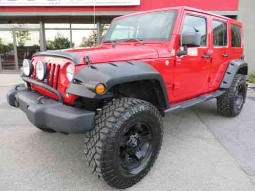Jeep Wrangler 2014 Sport Unlimited Lifted 2 Tops 2014