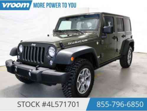 2015 Jeep Wrangler Rubicon Certified 2015 8K MILES 1 OWNER BLUETOOTH