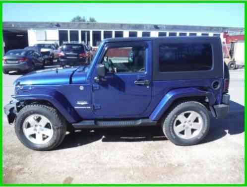 Jeep Wrangler Sahara 4WD 4X4 SUV (2009)