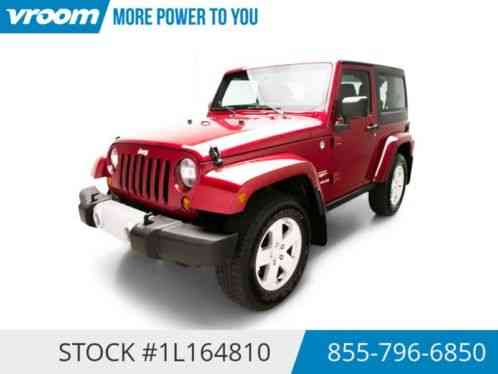 Jeep Wrangler Sahara Certified 2012 (2012)