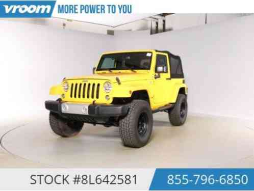 2015 Jeep Wrangler Sahara Certified 2015 5K MILES 1 OWNER CRUISE AUX
