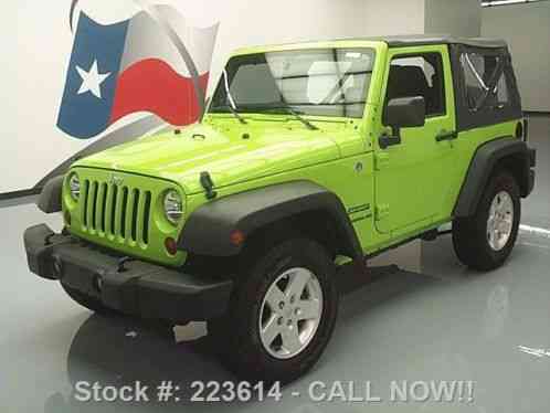 Jeep Wrangler SPORT 4X4 CONVERTIBLE (2012)