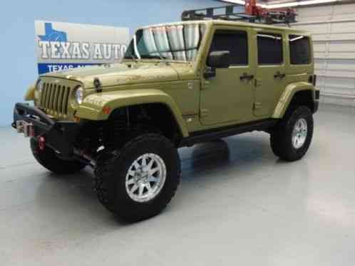 2013 Jeep Wrangler SPORT MOAB 4X4 LIFTED LEATHER SEATS WINCH