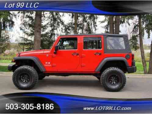 Jeep Wrangler Unlimited X 4X4 82K (2007)