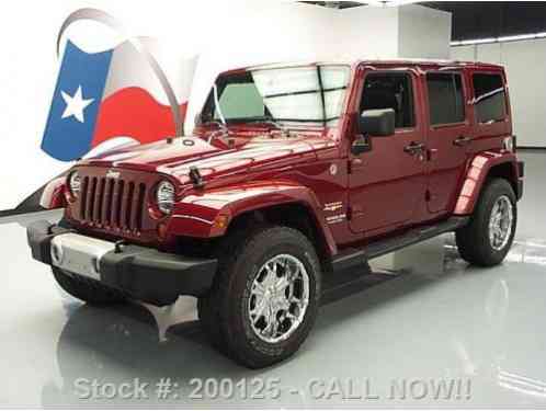 Jeep Wrangler UNLTD SAHARA 4X4 4DR (2012)