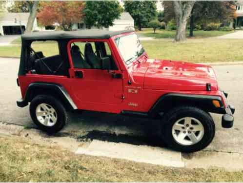 Jeep Wrangler X (2002)
