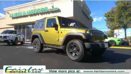 Jeep Wrangler X (2008)