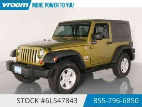 Jeep Wrangler X Certified (2008)