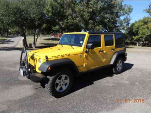 Jeep Wrangler YELLOW (2011)