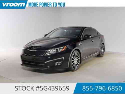 2015 Kia Optima SXL Turbo Certified 2015 8K MILES 1 OWNER DUALROOF