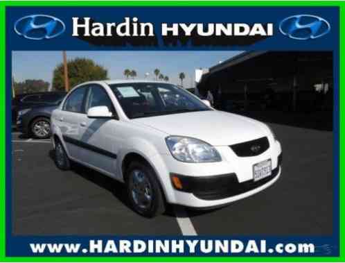 Kia Rio 4dr Sdn Manual (2006)