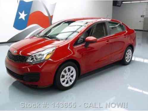 Kia Rio LX 6-SPEED CD AUDIO CRUISE (2013)