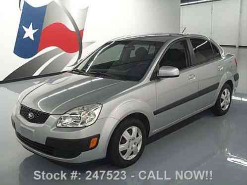 2007 Kia Rio LX SEDAN AUTO CD AUDIO AIR CONDITIONING